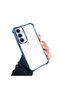 Samsung Galaxy S24 Fe Compatible Four Corner Thickened Anti Fall Transparent Silicone Coating Case - 2
