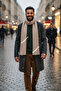 Thessaloniki Men's Knitted Scarf - Long Thick Winter Unisex - 5
