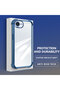 iPhone 16E Compatible Case Anti-Drop Plating Transparent Silicone Phone Case - 3
