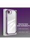 iPhone 16E Compatible Case Anti-Drop Plating Transparent Silicone Phone Case - 3