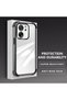Mi 13t Pro/Mi 13t Compatible Transparent Four-Corner Silicone Coating Glossy Edge Case - 3