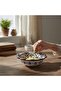 وعاء صيني مميز مطرز يدويًا بنمط إسطنبول، خياران مختلفان للألوان، 17 سم - 8