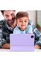 iPad Air 5th/4th Gen 10.9 inch Case (M4) with Pencil Holder & USB-C Pencil Support - Clove Purple - 3