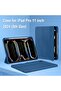 Lenovo M10 Plus 3rd Gen 10.6" Case with Pencil Holder – Navy Blue - 2