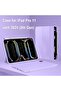 iPad Pro 13 Case 2024 with Pencil Holder - Slim Magnetic Trifold Stand Cover (Clove Purple)