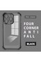 iPhone 14 Pro Compatible Four Corner Thickened Anti Fall Transparent Silicone Plating Case