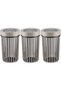 Set de 3 recipiente rotunde pentru condimente, 1100ml