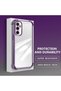 Samsung Galaxy M23 Compatible Case Anti-Drop Coating Transparent Silicone Phone Case - 3