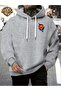 Double-Sided Printed Fleece-Lined Sweatshirt for Men - for Fall/Winter - Superman & Dc - 2