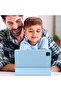 iPad Pro 11" Case 2024 (M4, 5th Gen) with Pencil Holder - Azure Blue - 3