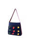 Shoulder Bag Denim Colorful Leaf Detail Cnt141225