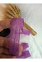Orchid Purple (Light Plum) Linen Ribbon Nopeli̇ Linen Ribbon 20 Mt 2.5cm - 8