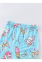 Unicorn Print Girls Glow in the Dark Pajama Set - 7