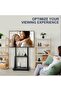 Mobile TV Stand - Rolling Cart for 32-70 inch TVs, Up to 40KG, Height Adjustable - 4