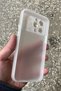 Apple iPhone 15 Pro Case Camera Lens Protected Matte Silicone Cover - 6