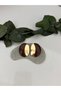Brown Gold Detail Earrings - 2
