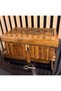 Puzzle Password Ottoman Chest Handmade Walnut Carved 5-Step 3-Cipher Mystery Chest Myk Hed - 5
