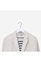 5-Piece Luxury White Clothes Coat Hangers - Ergonomic & Non-Slip Plastic Hanger Set - Wood Look - 4
