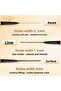 Two-Ended Angled Eyebrow Pencil and Eyebrow Brush 2 Pcs (Black and Brown) - Angled Brow Pencil - 2