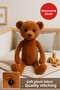Brown Nordic Bear 40 cm – Soft Plush Toy |   Cuddly Gift Baby & Kids Plush Teddy Bear - 2