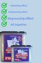 Powder Dishwashing Detergent Triple Effect 1000g Granular Dishwashing Detergent in Bag Pouch - 3
