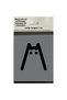 Stencil Letter Painting Template X070 Letter Height 7 cm