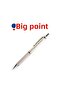 Soft Versatil Pen, 0.5 Mm, Metal Tip, White - 3