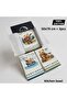 3-Piece Kitchen Towel 100% Cotton 50×70 cm Gift Teddy Bear Printed