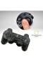 Dual Vibration USB Wired Game Controller Pc Compatible Vibration Gamepad () - 3