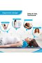 Chiropractic Neck Pillow U-Shaped Massage Supported Memory Foam Pillow () - 2