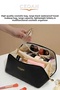 Thickened Pu Makeup Bag Large Capacity Portable Toiletry Bag(Christmas Gift)