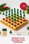 Christmas Tree Toothpick 12 cm – Pack of 50 |   Party, Presentation, Sofa, Sweet Decoration Toothpicks