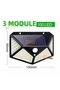 Projector 100 Leds Solar Powered Solar Lamp with Light Sensor () - 2