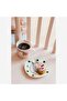 Animals White Porcelain Cake Plate 16 cm - 2