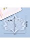 Epoxy Lotus Flower Coaster Mold Lotus Coaster Mold Silicone 15.2X12Cm - 7
