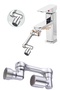 Rotatable Faucet Head Acrobat Kitchen Bathroom Faucet Spout Head with Movable Head - 2