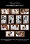12 قطعة إطار 10x15 - إطار MDF - إطار مستطيل - إطار A6 مع PVC