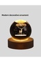 Deer Themed Crystal Ball Premium Table Night Light with USB Connection - 3