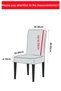 Chair Cover Chair Cover Stretch Fabric Stretchable Washable 6Pcs Brick Pattern Chair Cover - 2