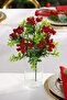 Artificial Flower 5-Branch Dense-Leafed Ruscus Kokina Bunch 33 cm 2027 New Year Special New Year Christmas - 4