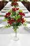 Artificial Flower 5-Branch Dense-Leafed Ruscus Kokina Bunch 33 cm 2027 New Year Special New Year Christmas - 6