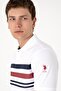 Men's Regular Fit Polo Neck White T-Shirt 50306817-Vr013 - 2