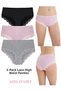 Women's 3-Piece Lace High Waist Panties
