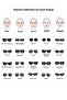 2023 Vintage Black Unisex Sunglasses - 6