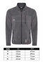 Men's Full Zippered 3 Pocket Gray Fleece - 4