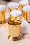 6-Piece Gold Rose Bucket White Velvet Rose Display Tray - Decoration - 3