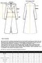 Epaulette Detailed Double Breasted Long Length Coat Brown 3056 - 8