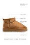 Water Resistant Platform Sole Sports Short Women's Boots with Fur Inside Taba - 3