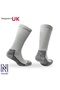 Contractor Steel Toe Cap Work Boots with Padded and Reinforced Thermal Socks Gray - 2