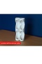Kitchen Roll Holder - Greaseproof Paper, Foil, Stretch Film Organizer (1 item, 2-compartment product is shipped) - 2